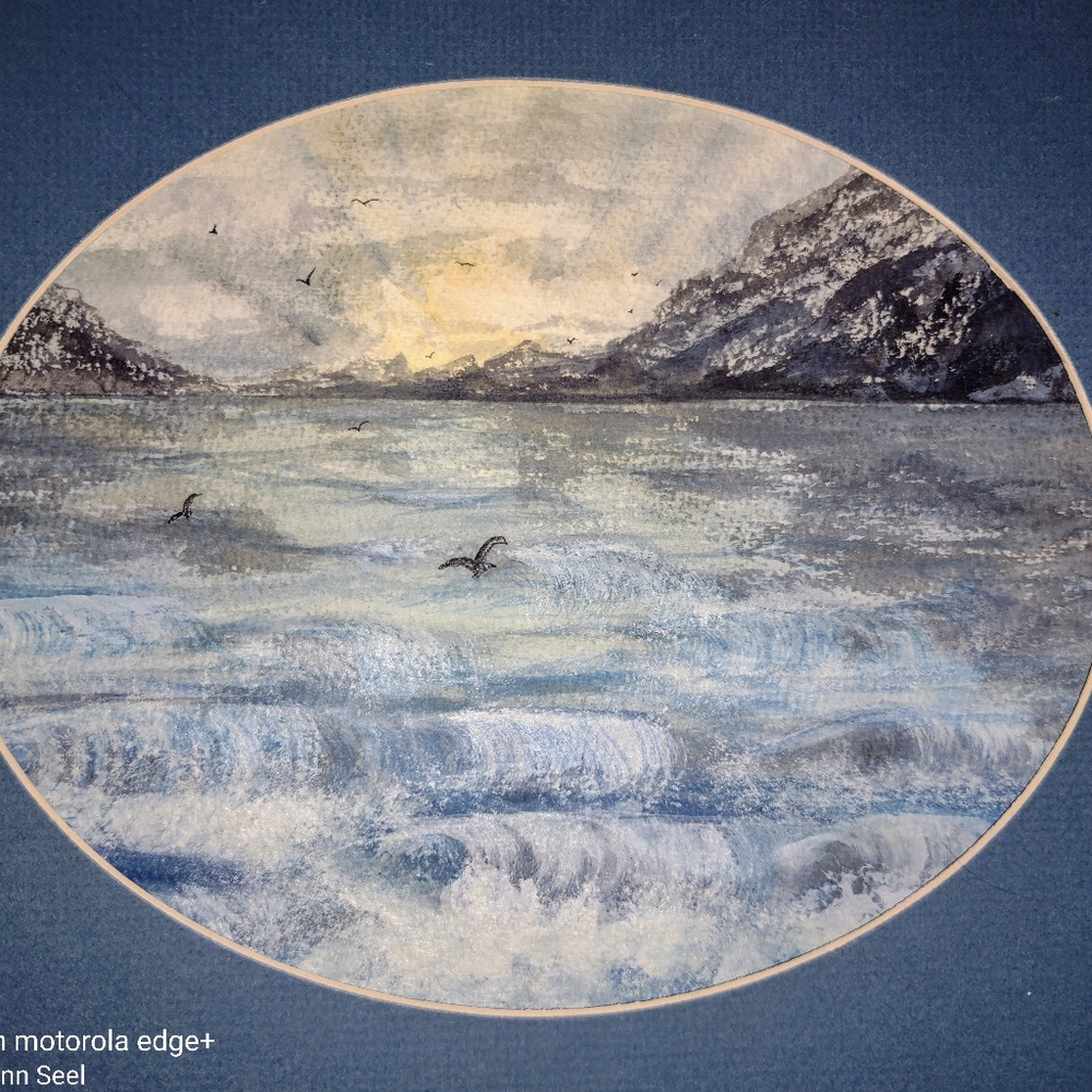 Original watercolor painting